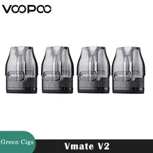 Original VOOPOO Vmate V2 Pod Cartridge 3ml 0.7/1.2ohm Mesh Coil for Vmate/Vmate Infinity /Vmate E /V.THRU Pro Kit Vaporizer