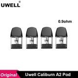 The Uwell Caliburn A2 Rechargeable Pod is available for the Uwell Caliburn AK2 Pod system suite and the Uwell Caliburn A2 Pod System suite