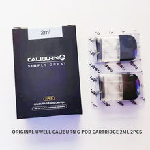 Load image into Gallery viewer, Original Uwell Caliburn G Pod Cartridge 2ml 2pcs For Uwell Caliburn G Coils/Caliburn KOKO Prime Kit Electronic Cigarette Vape