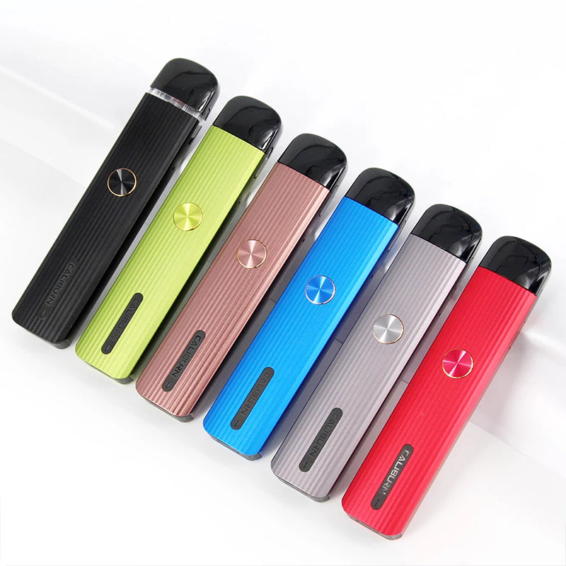 Original Uwell Caliburn G Pod Kit  690mAh Battery Vape Pen Kit 2ml Caliburn G Cartridge Electronic Cigarette Vape Kit VS W01 Kit