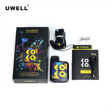 Load image into Gallery viewer, New Uwell Caliburn KOKO Prime Kit 690mAh Battery 15W Vape Fit Caliburn G Pod Cartridge 2ML Coil Electronic Cigarette Vaporizer