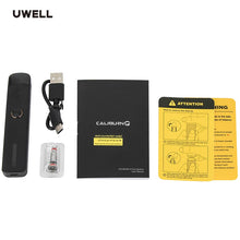 Load image into Gallery viewer, Original Uwell Caliburn G Pod Kit  690mAh Battery Vape Pen Kit 2ml Caliburn G Cartridge Electronic Cigarette Vape Kit VS W01 Kit